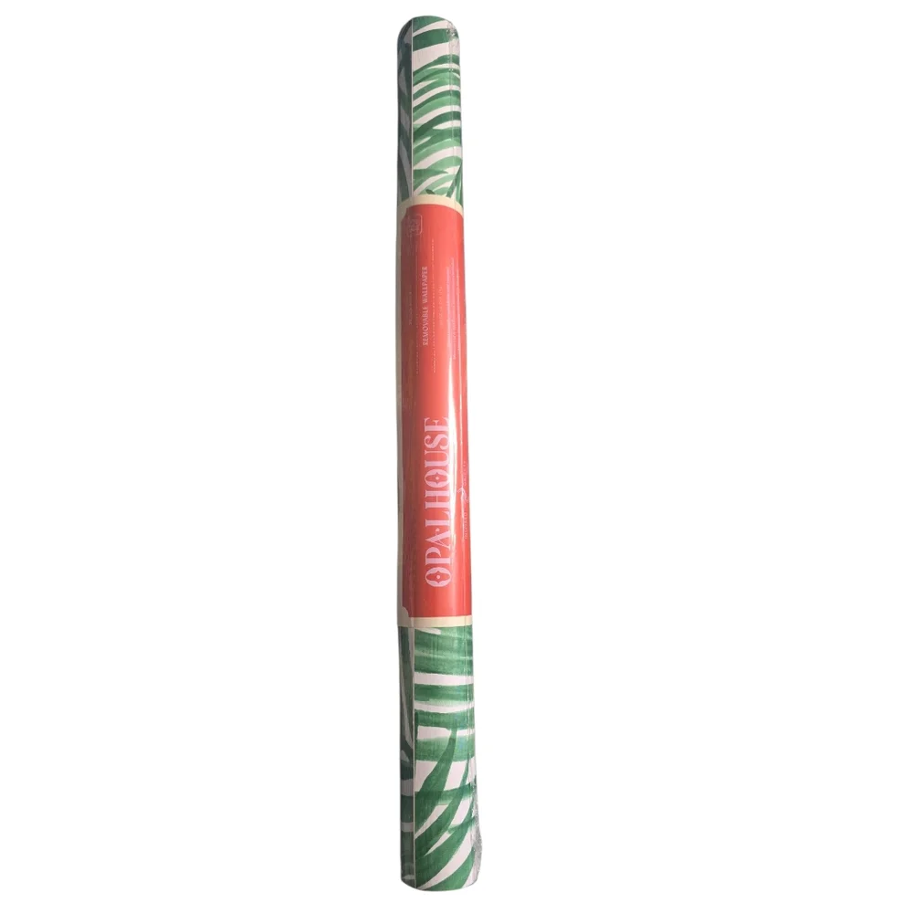 Opalhouse Tropical Peel & Stick Wallpaper Green